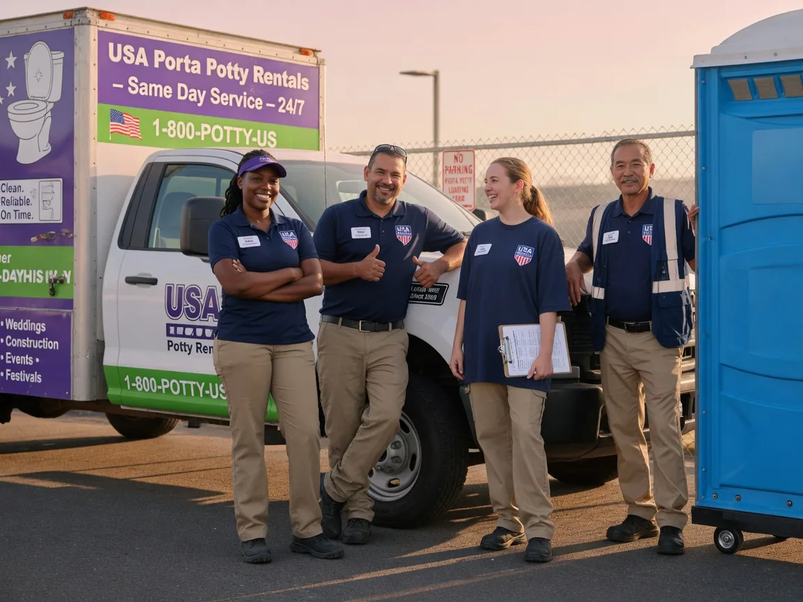 Porta Potty Rental company in Freeport, MI